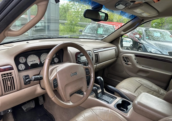 Jeep Grand Cherokee cena 28900 przebieg: 228000, rok produkcji 2004 z Terespol małe 379